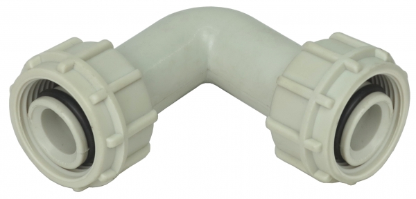 Elbow 90° with cap nut 1&quot; BSP