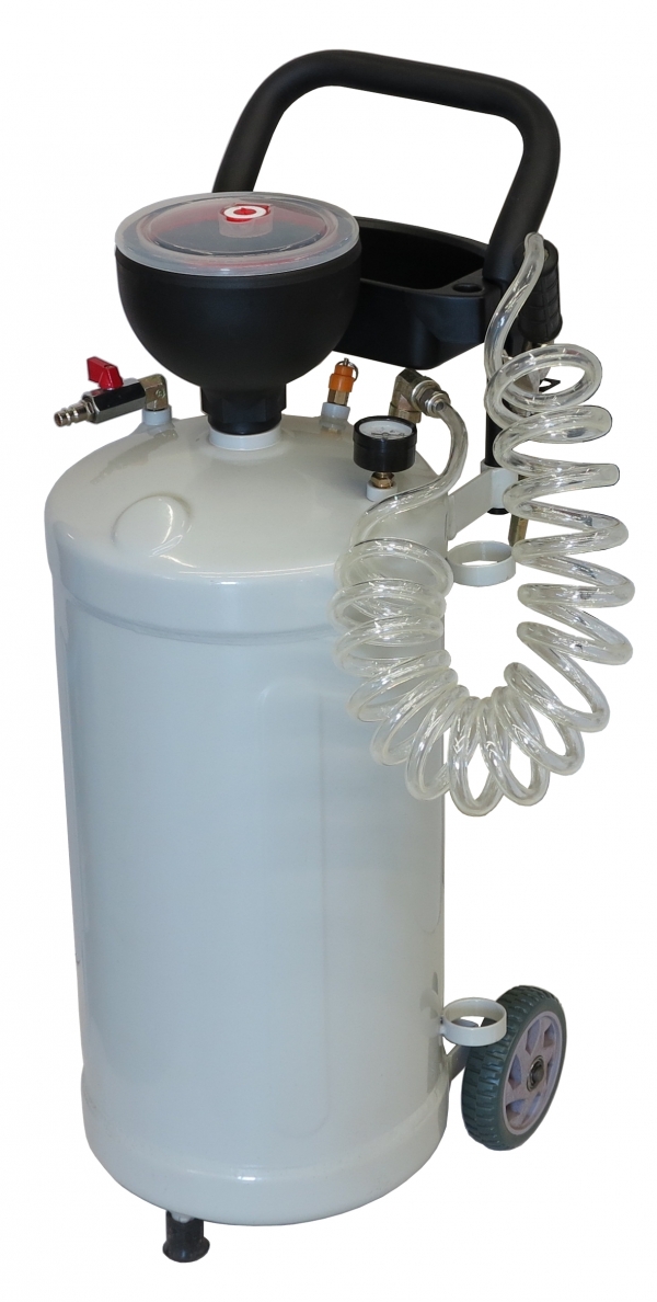 Oil dispenser 24l pneumatic, mobile