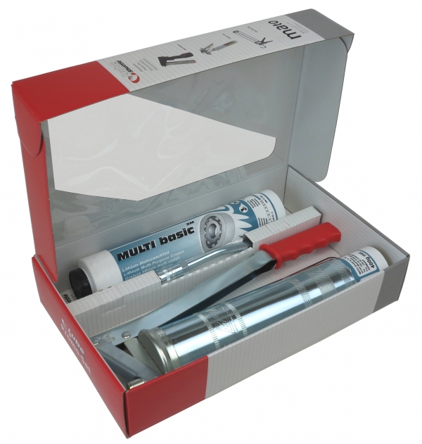 Lube-Shuttle Promo-Set<br>with rigid tube E4024, M10x1