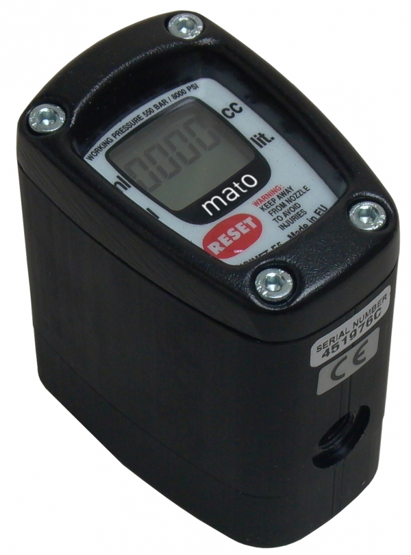 DIGIMET E5 inline grease meter