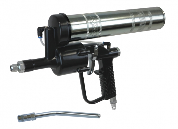 Lube-Shuttle® Air Operated Grease Gun DF-LS<br>with rigid tube E4024, R1/8&quot;