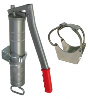 Fixing clip for grease guns